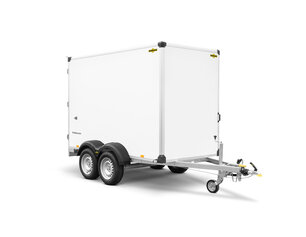 Humbaur gesloten aanhangwagen 2500kg 304x151x200cm
