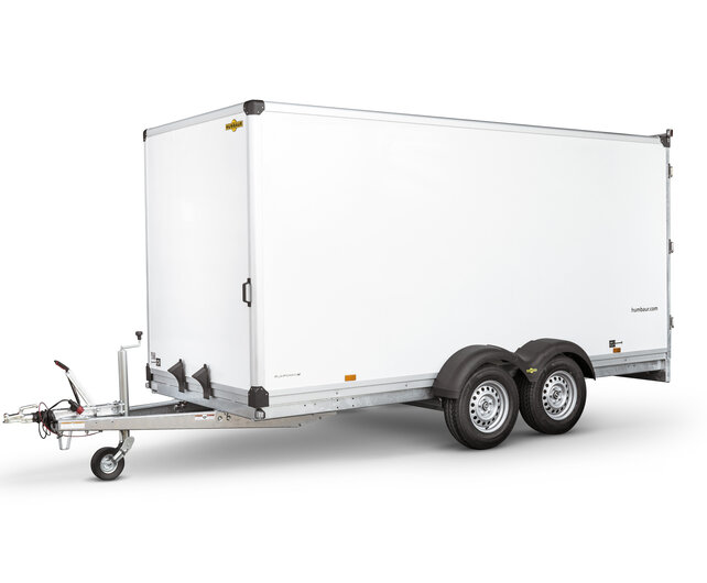 Humbaur gesloten aanhangwagen 2500kg 418x173x189cm