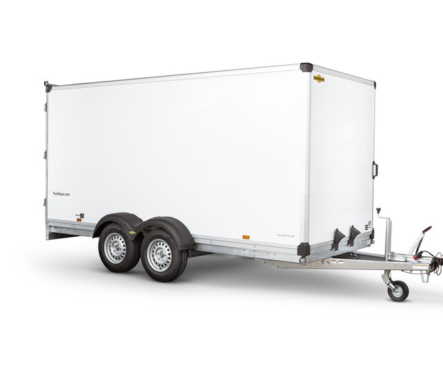 Humbaur gesloten aanhangwagen 2500kg 368x173x188cm