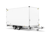 Humbaur gesloten plateauwagen 2500kg 418x173x188cm