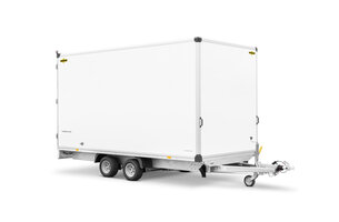 Humbaur gesloten plateauwagen 2500kg 418x173x188cm