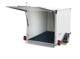 Humbaur zakbare gesloten aanhangwagen 1500kg 310x176x180cm