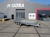 Gebruikte Hulco machinetransporter 3500kg 394x180cm klep 100cm