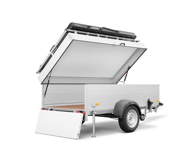 Humbaur bagagewagens  in diverse afmetingen leverbaar