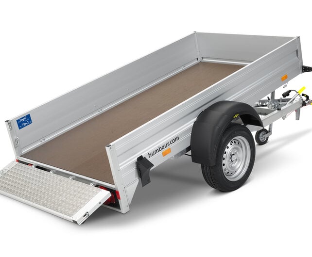 Humbaur bakwagen kiepbaar 1300kg 252x131cm