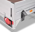 Humbaur bakwagen kiepbaar 1300kg 252x131cm
