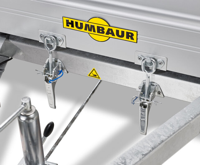 Humbaur bakwagen kiepbaar 1300kg 252x131cm