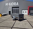 Gebruikte Saris bakwagen 1200kg 250x130x70cm met huif