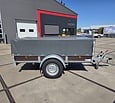 Gebruikte Saris bakwagen 1200kg 250x130x70cm met huif