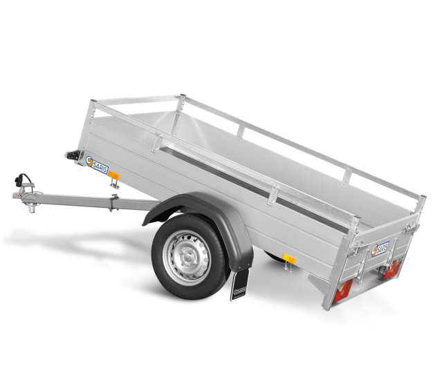 Saris McAlu bakwagen 750kg 205x113cm
