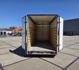 Gebruikte Henra gesloten bakwagen 2700kg 465x184x220cm