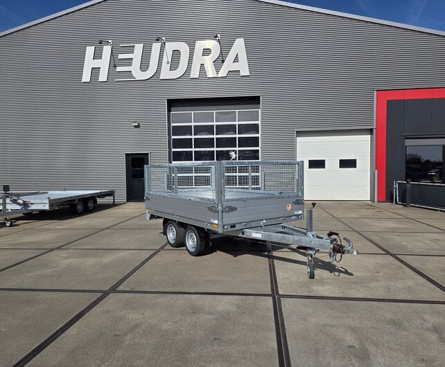 Saris elektrische kipper achterwaarts 2000kg  276x170cm met loofrekken