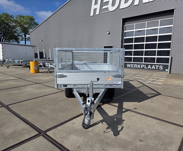 Saris elektrische kipper achterwaarts 2000kg  276x170cm met loofrekken