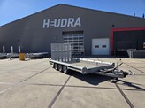 Gebruikte Hulco Terrax-3 machinetransporter 3500kg 394x180cm met klep 150cm