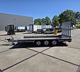 Gebruikte Hulco Terrax-3 machinetransporter 3500kg 394x180cm met klep 150cm