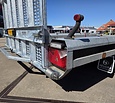 Gebruikte Hulco Terrax-3 machinetransporter 3500kg 394x180cm met klep 150cm