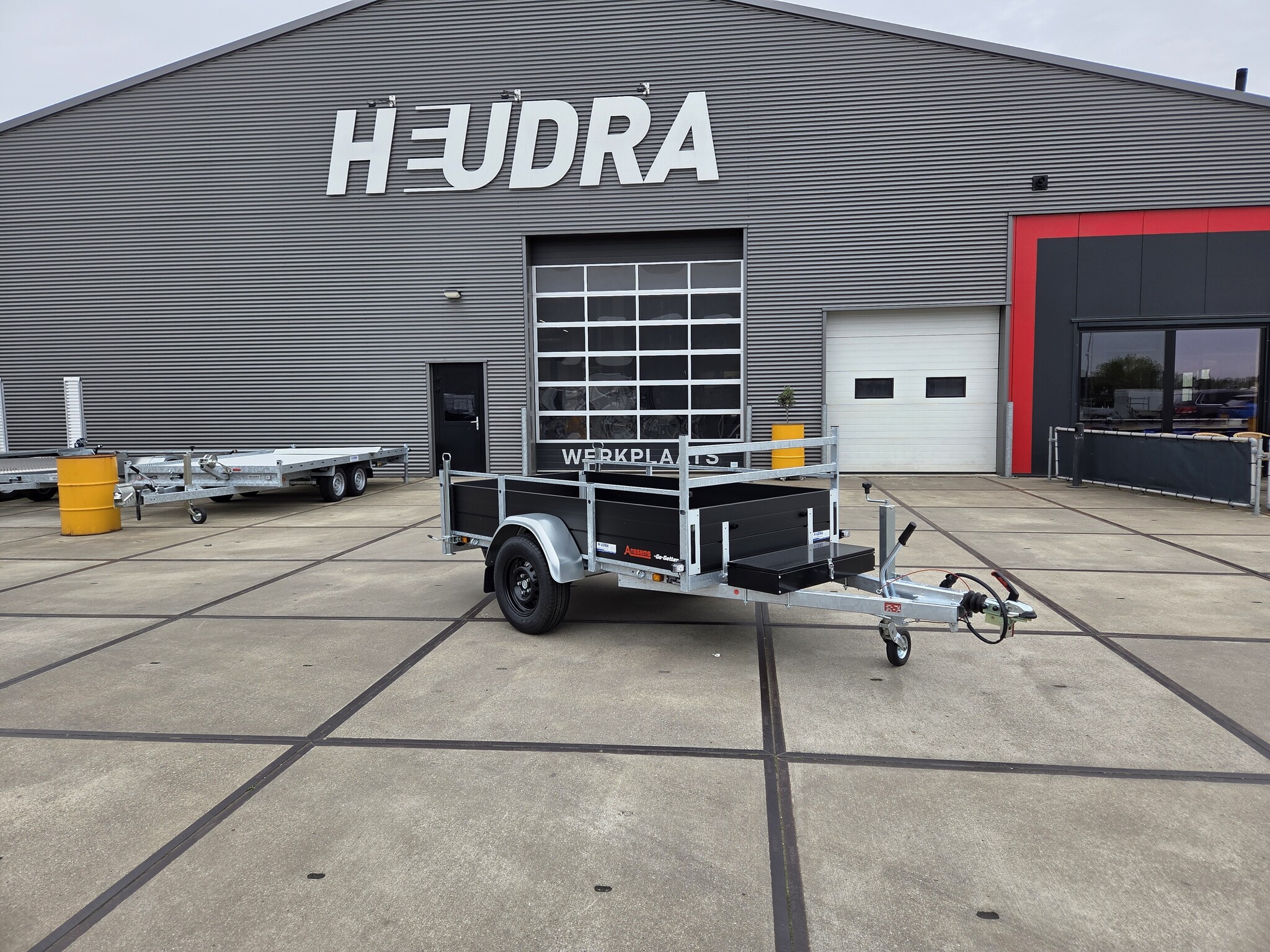 Actiemodel: Anssems BSX 1350kg 251x130cm bakwagen Go-Getter