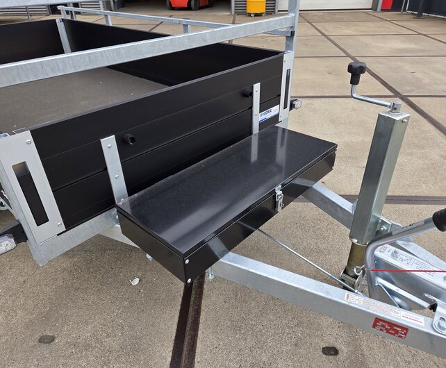 Actiemodel: Anssems BSX 1350kg 251x130cm bakwagen Go-Getter
