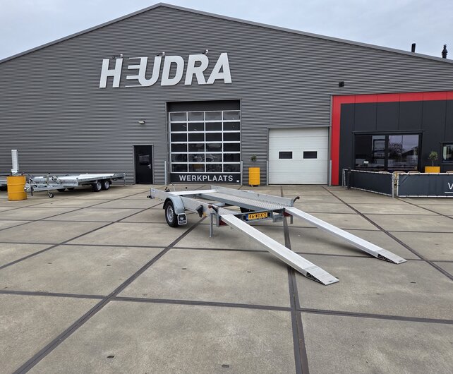 Gebruikte Anssems autotransporters AMT Eco 1300kg 340x180cm
