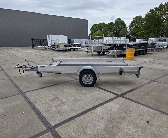 Gebruikte Anssems autotransporters AMT Eco 1300kg 340x180cm