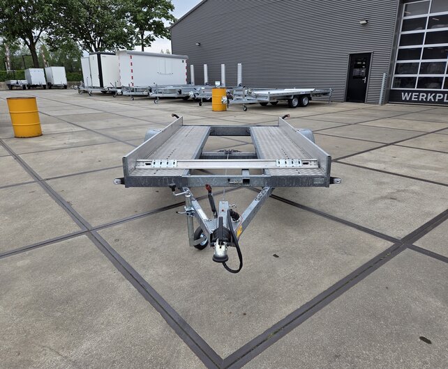 Gebruikte Anssems autotransporters AMT Eco 1300kg 340x180cm