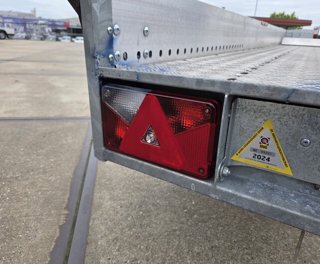 Gebruikte Anssems autotransporters AMT Eco 1300kg 340x180cm