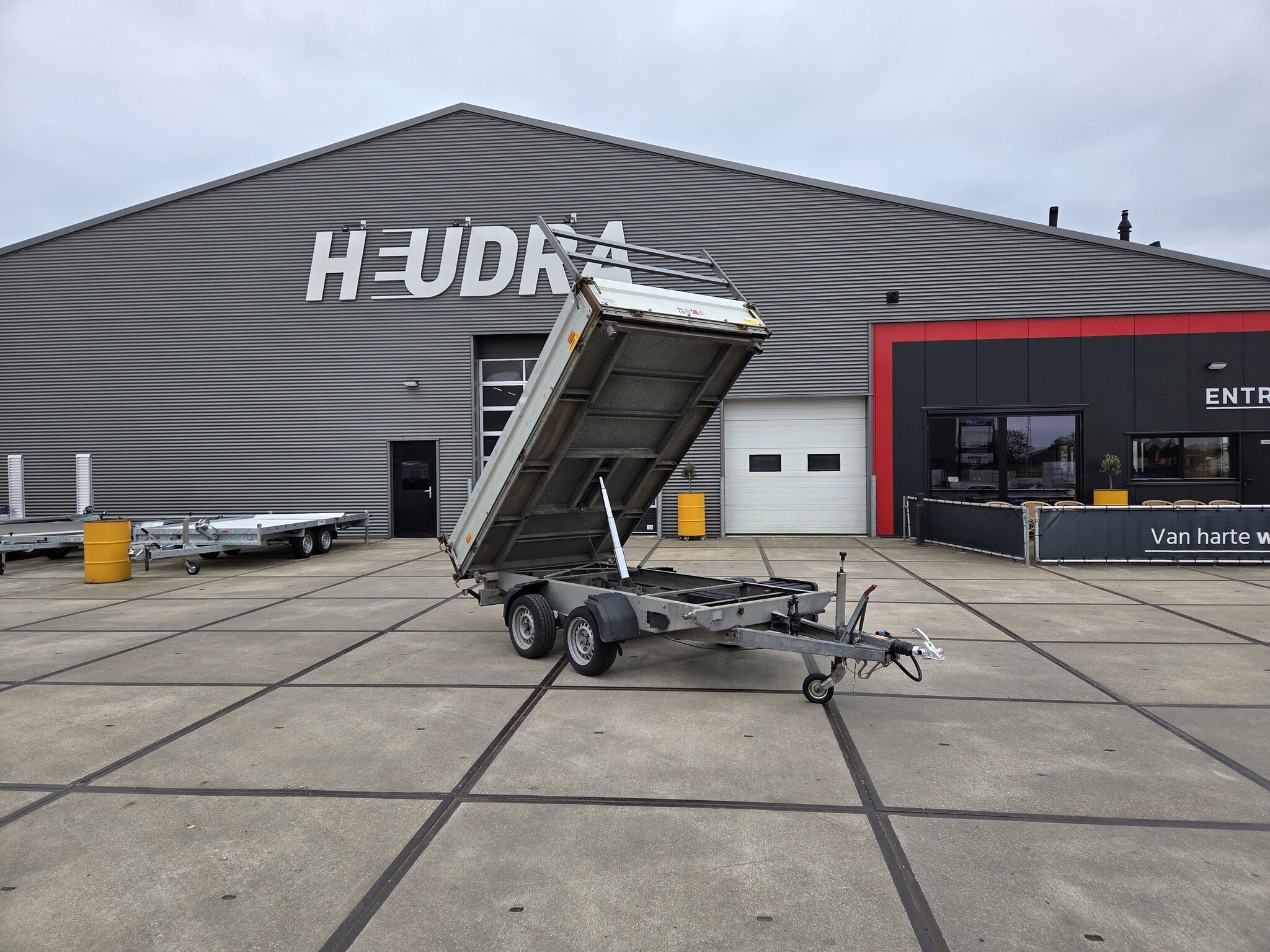 Gebruikte Humbaur kipper 3000kg 310x175cm