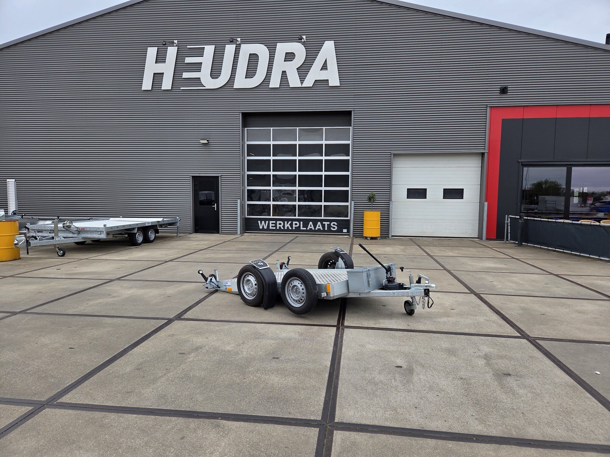 Gebruikte Daltec zakbare Motortransporter 750kg 220x130cm
