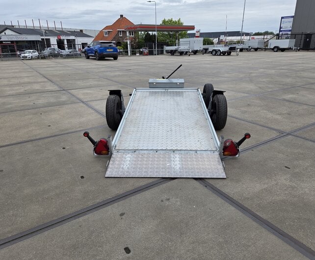 Gebruikte Daltec zakbare Motortransporter 750kg 220x130cm
