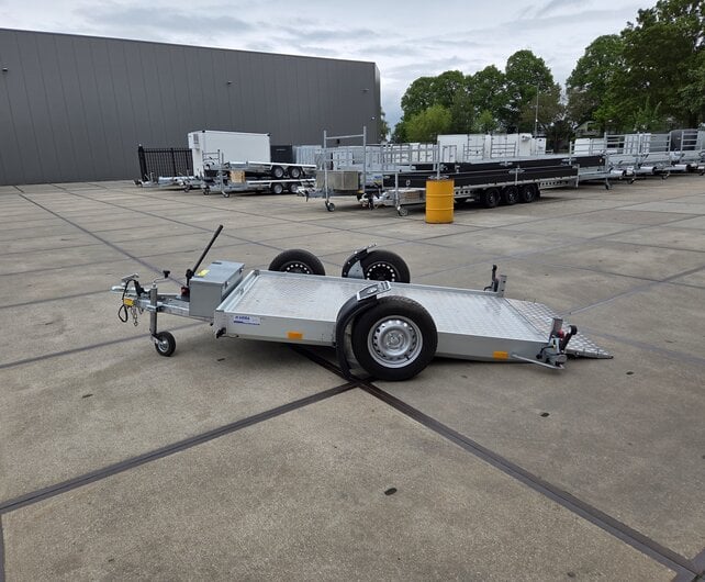 Gebruikte Daltec zakbare Motortransporter 750kg 220x130cm