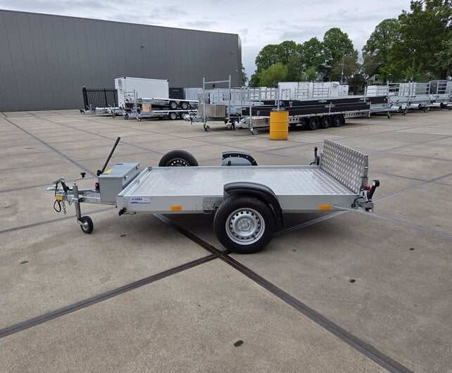 Gebruikte Daltec zakbare Motortransporter 750kg 220x130cm