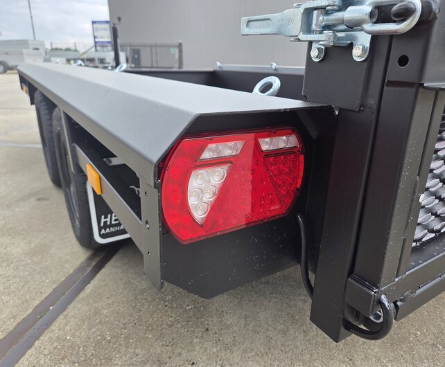Vlemmix machinetransporters zwart gepoedercoat