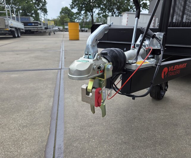 Vlemmix machinetransporters zwart gepoedercoat