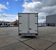 Humbaur gesloten plateauwagen 3500kg 618x203x209cm met verkoopklep