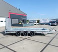 Henra machinetransporter tridemas 3500kg 450x170cm met oprijklep 165cm