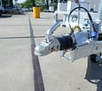 Henra machinetransporter tridemas 3500kg 450x170cm met oprijklep 165cm