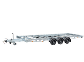 Vlemmix containertrailer 20FT 3500kg 600x244cm 3x 1800kg assen