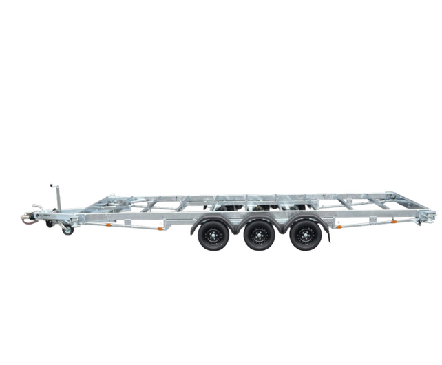 Vlemmix containertrailer 20FT 3500kg 600x244cm 3x 1800kg assen