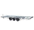 Vlemmix containertrailer 20FT 3500kg 600x244cm 3x 1800kg assen