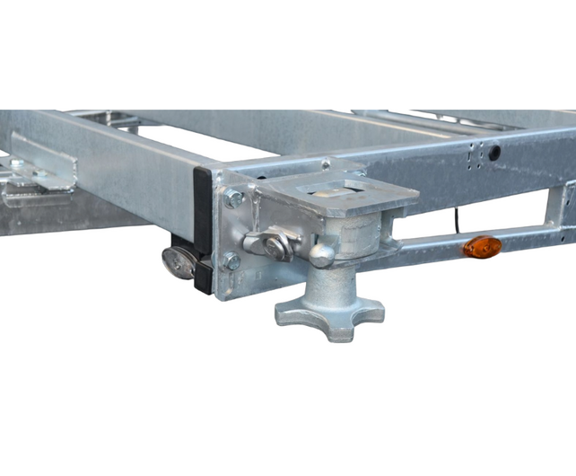Vlemmix containertrailer 10FT 3500kg 300x244cm tandemas