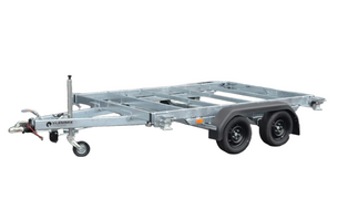 Vlemmix containertrailer 10FT 2700kg 300x244cm tandemas