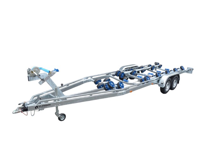 Vlemmix Flex-roll trailers in diverse afmetingen leverbaar
