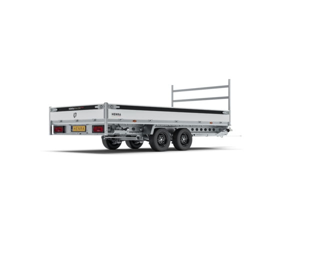 Henra plateauwagen tandemas 3000kg 401x202cm Xpert