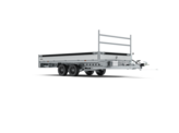 Henra plateauwagen tandemas 3000kg 401x185cm Xpert