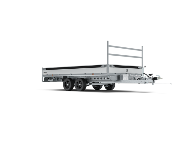 Henra plateauwagen tandemas 3000kg 401x185cm Xpert