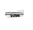 Henra plateauwagen tandemas 3000kg 401x222cm Xpert