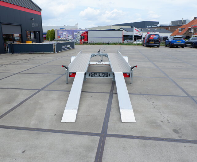 Aluminium oprijplaten Anssems aanhangwagen