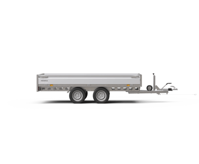 Henra plateauwagen 2700kg 301x165cm