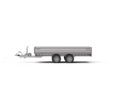 Henra plateauwagen 2700kg 301x165cm