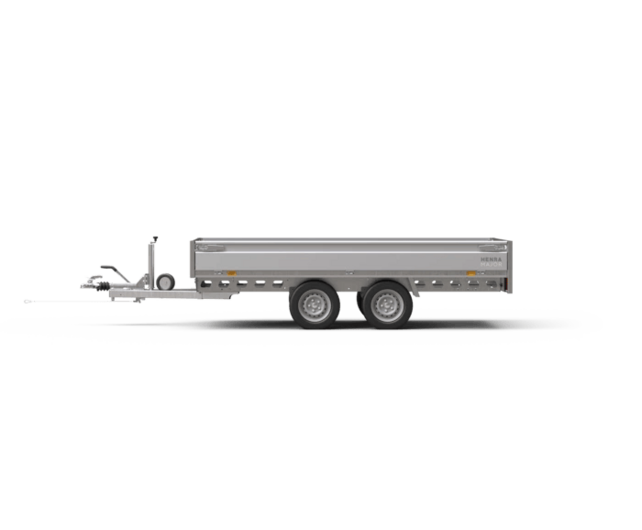 Henra plateauwagen 2700kg 301x165cm